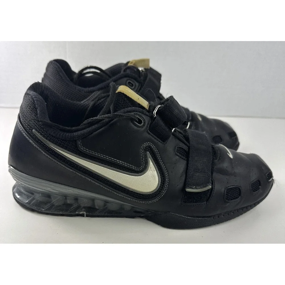 Distressed Nike Men's Romaleos 2 Weightlifting Shoes Size 13 476927 001 *FLAWED* - Picture 2 of 16